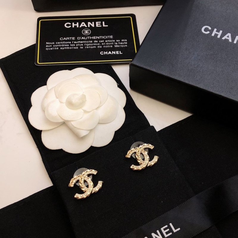 Ch*el earrings